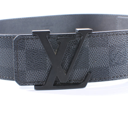 Louis Vuitton Damier Graphite LV Initiales Belt 100 40 7 of 7