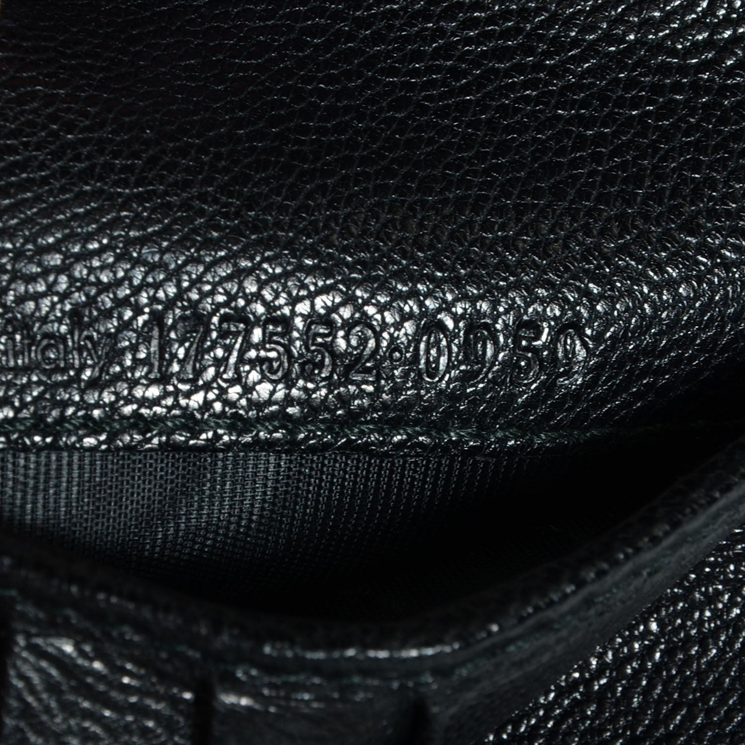 Saint Laurent Goatskin Belle de Jour French Wallet Black 7 of 8