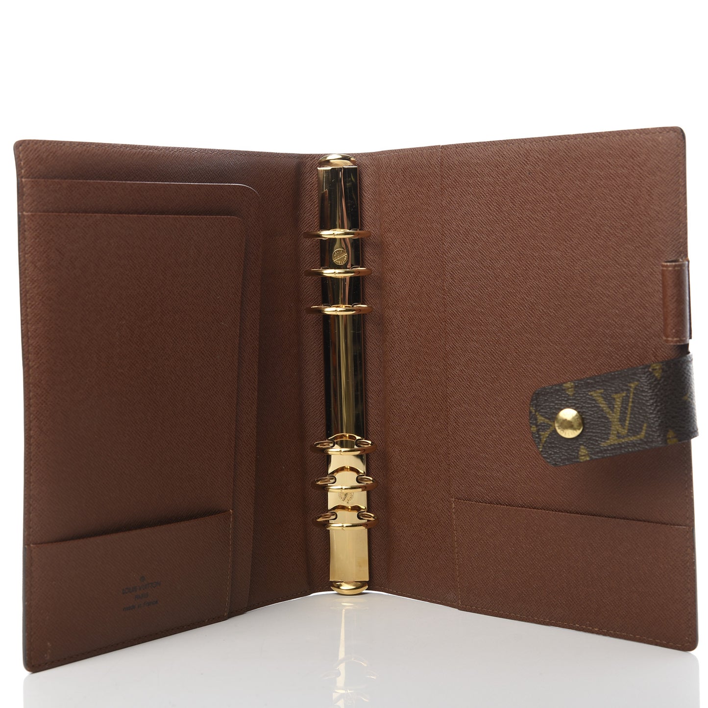 Monogram Large Ring Agenda Cover