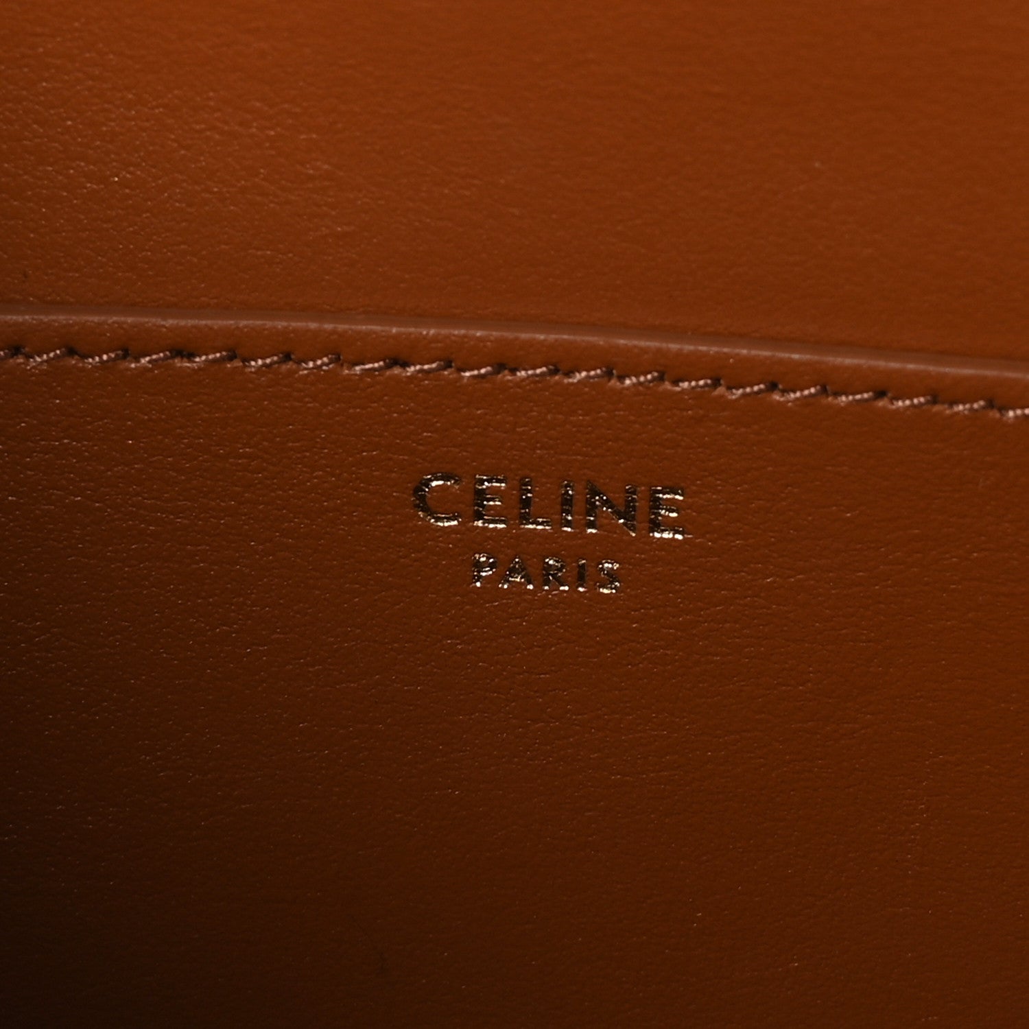 Celine Triomphe Canvas Calfskin Tabou Clutch on Strap White Tan 6 of 9