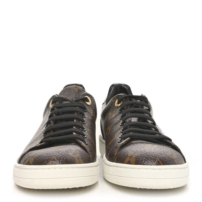 Louis Vuitton Patent Monogram Frontrow Sneakers 38 3 of 8