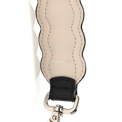 Fendi Calfskin Pearl Embellished Mini Strap You Black Camelia 4 of 4