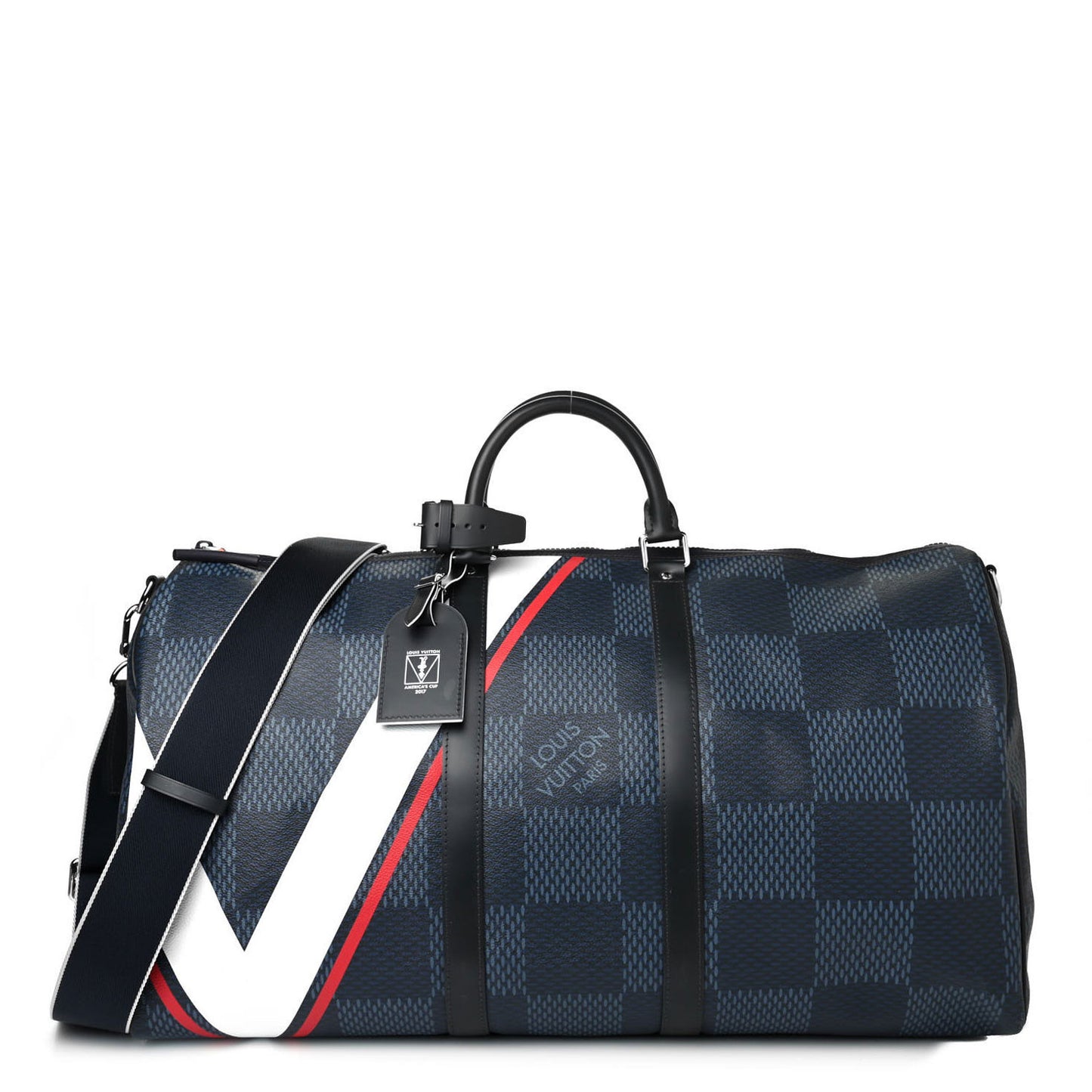 Damier Cobalt America's Cup Regatta Keepall Bandouliere 55