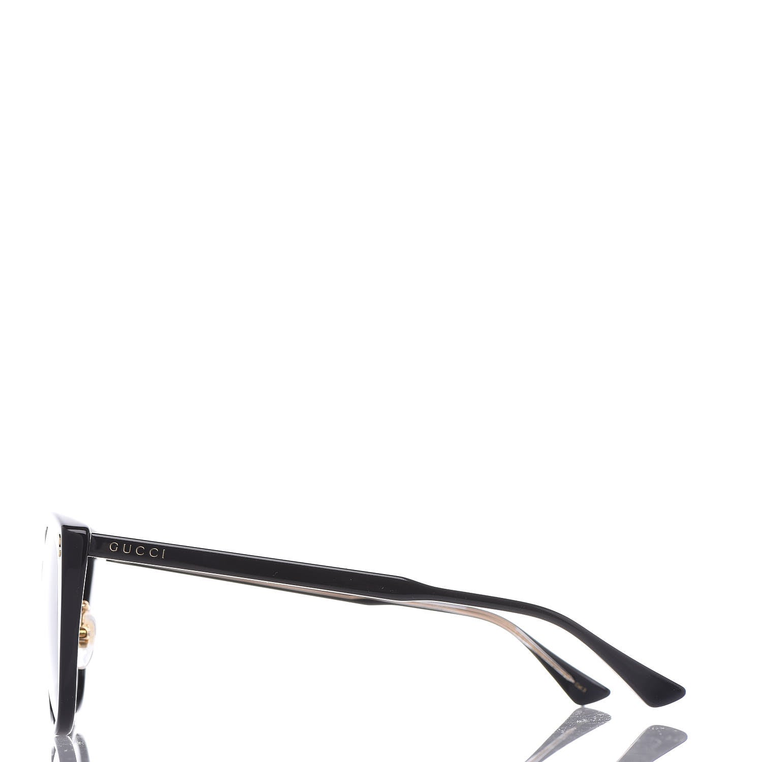 Gucci Acetate Cat Eye Sunglasses GG0193SK Black 2 of 6