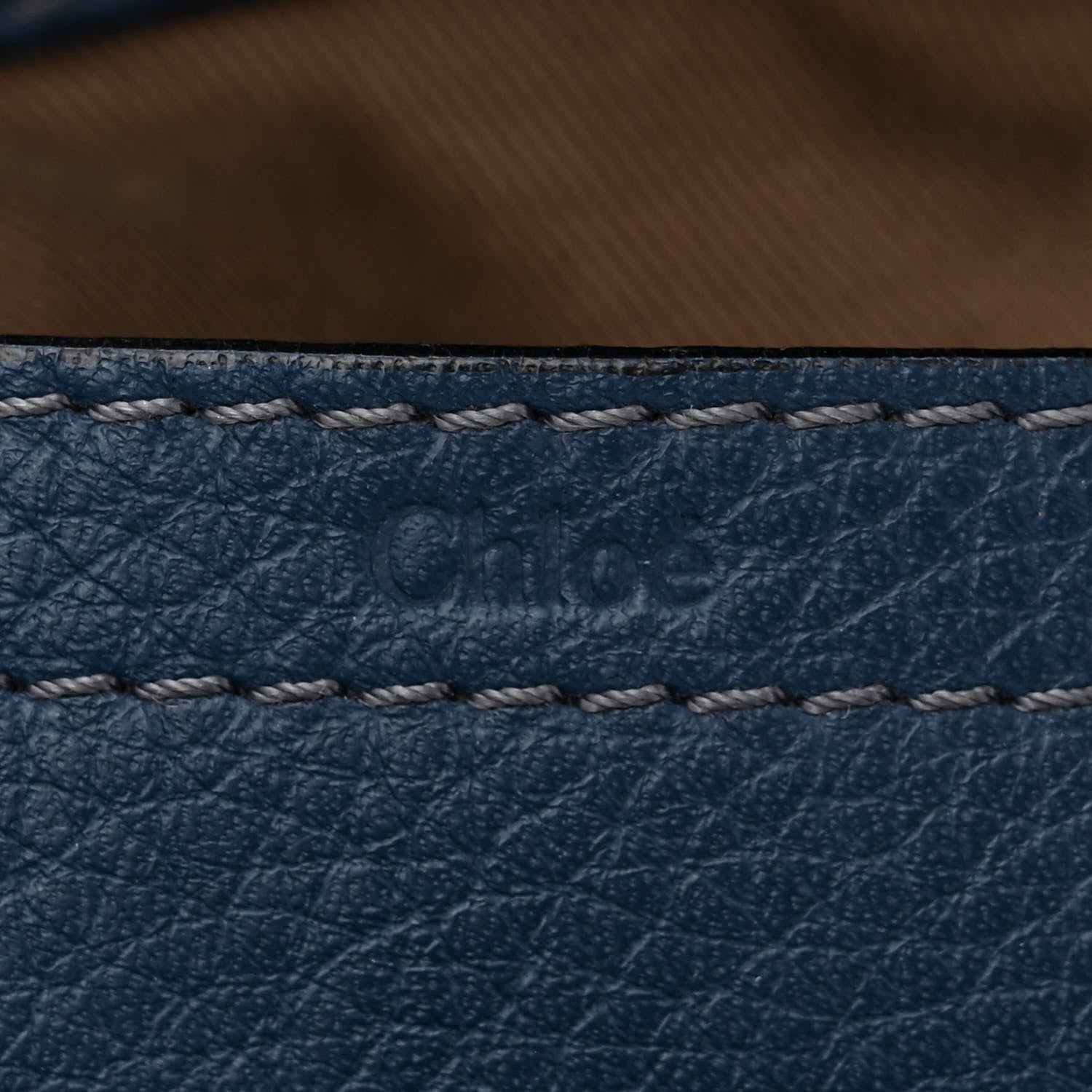 Chloe Calfskin Medium Marcie Round Crossbody Bag Royal Navy 6 of 17