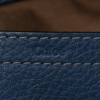 Chloe Calfskin Medium Marcie Round Crossbody Bag Royal Navy 6 of 17