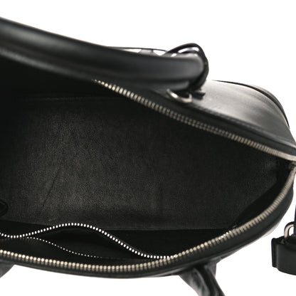 Balenciaga Calfskin You Are The World S Ville Top Handle Bag Black Multicolor 5 of 9
