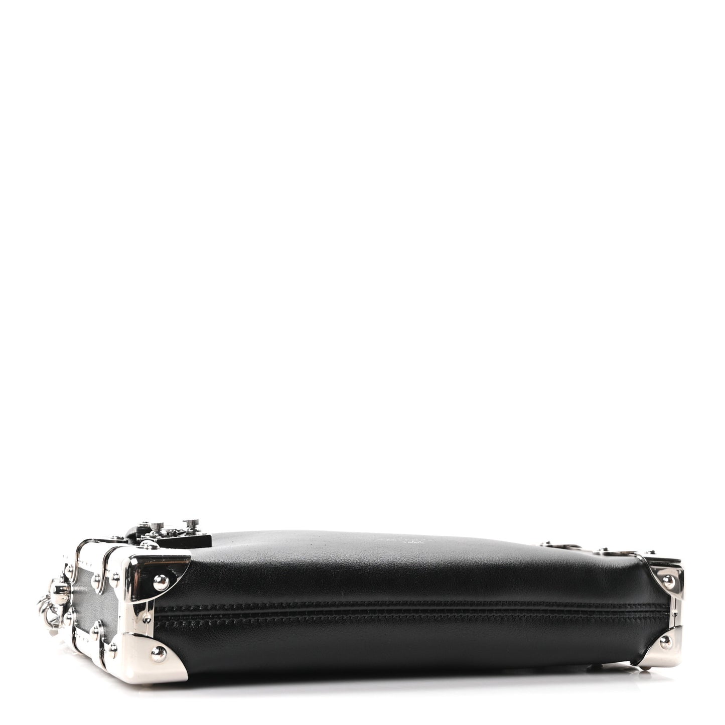 Calfskin Slim Trunk Black