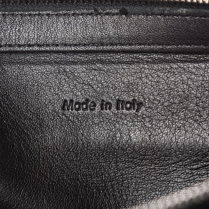 Celine Nappa Calfskin Dragonne Pouch Clutch Black 7 of 14
