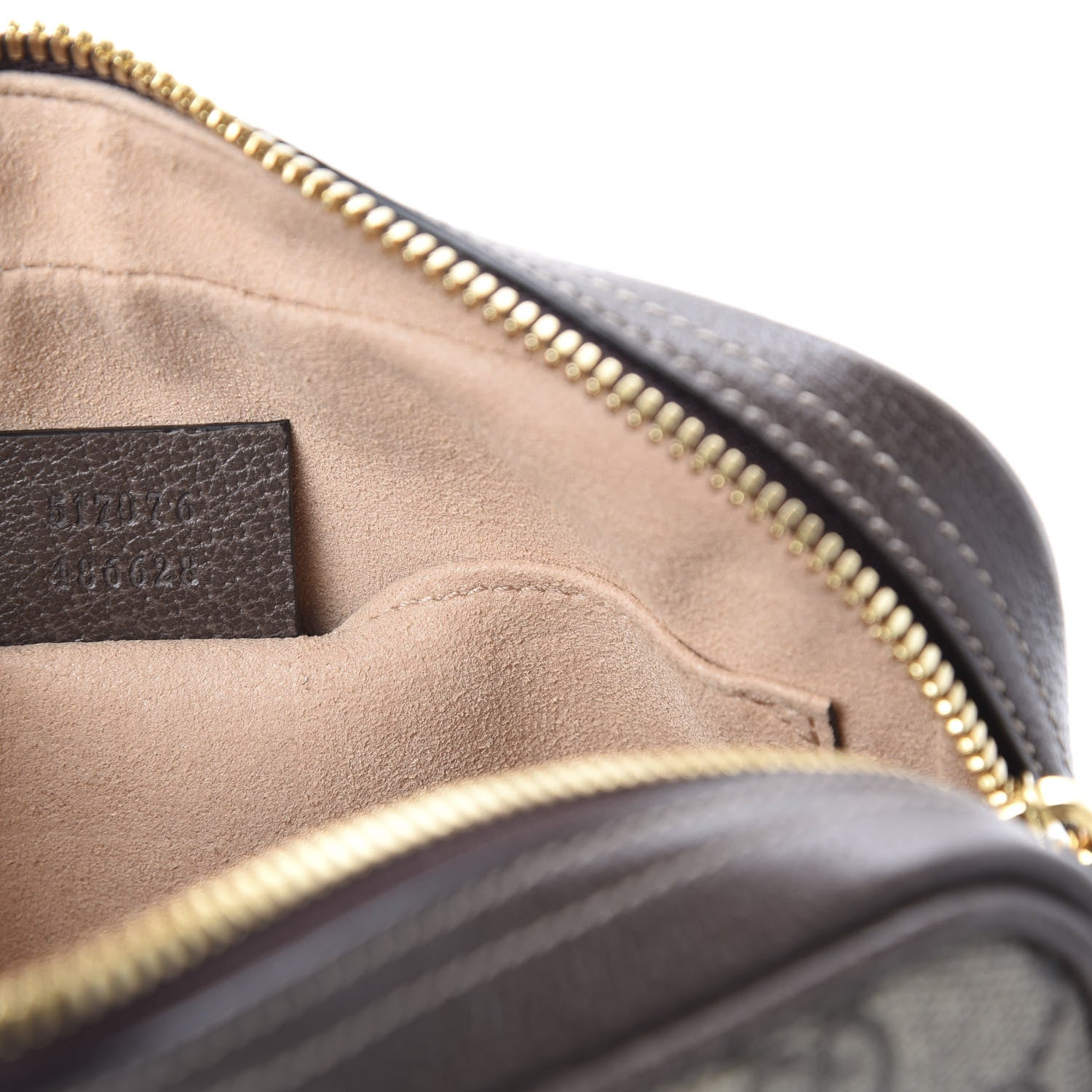 Gucci GG Supreme Monogram Web Small Ophidia Belt Bag 85 34 Dark Brown 8 of 10