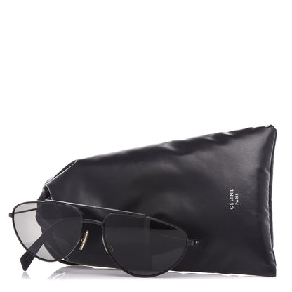 Celine Aviator Sunglasses CL40077U Black 8 of 8