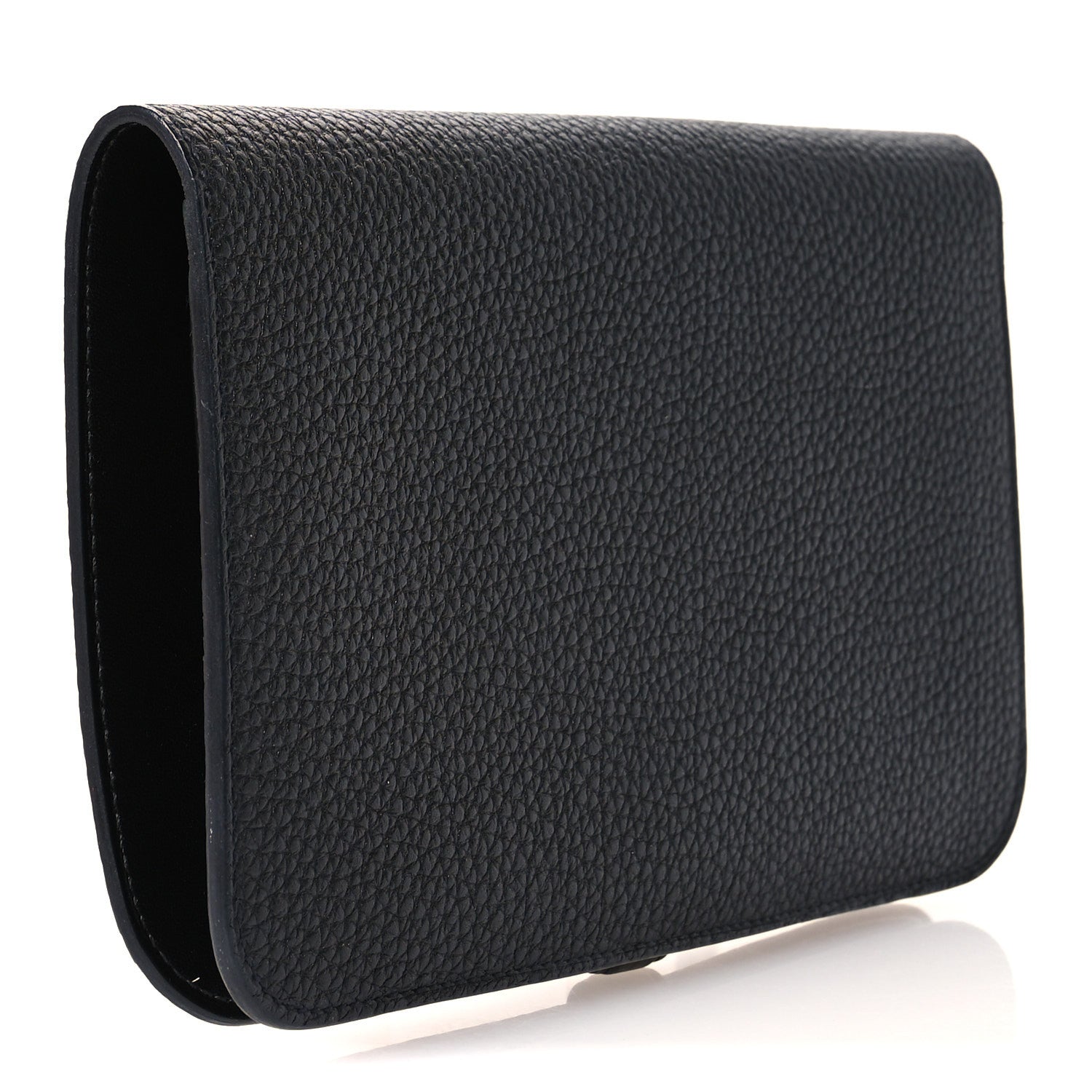 Hermes Togo Dogon Duo Wallet Black 4 of 10