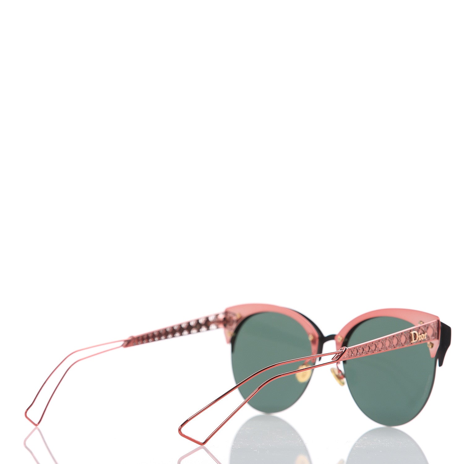 Christian Dior Diorama Caged Mirrored Sunglasses Pink 3 of 8