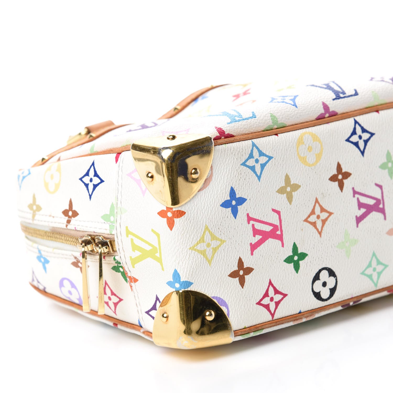 Louis Vuitton Monogram Multicolor Trouville White 6 of 11