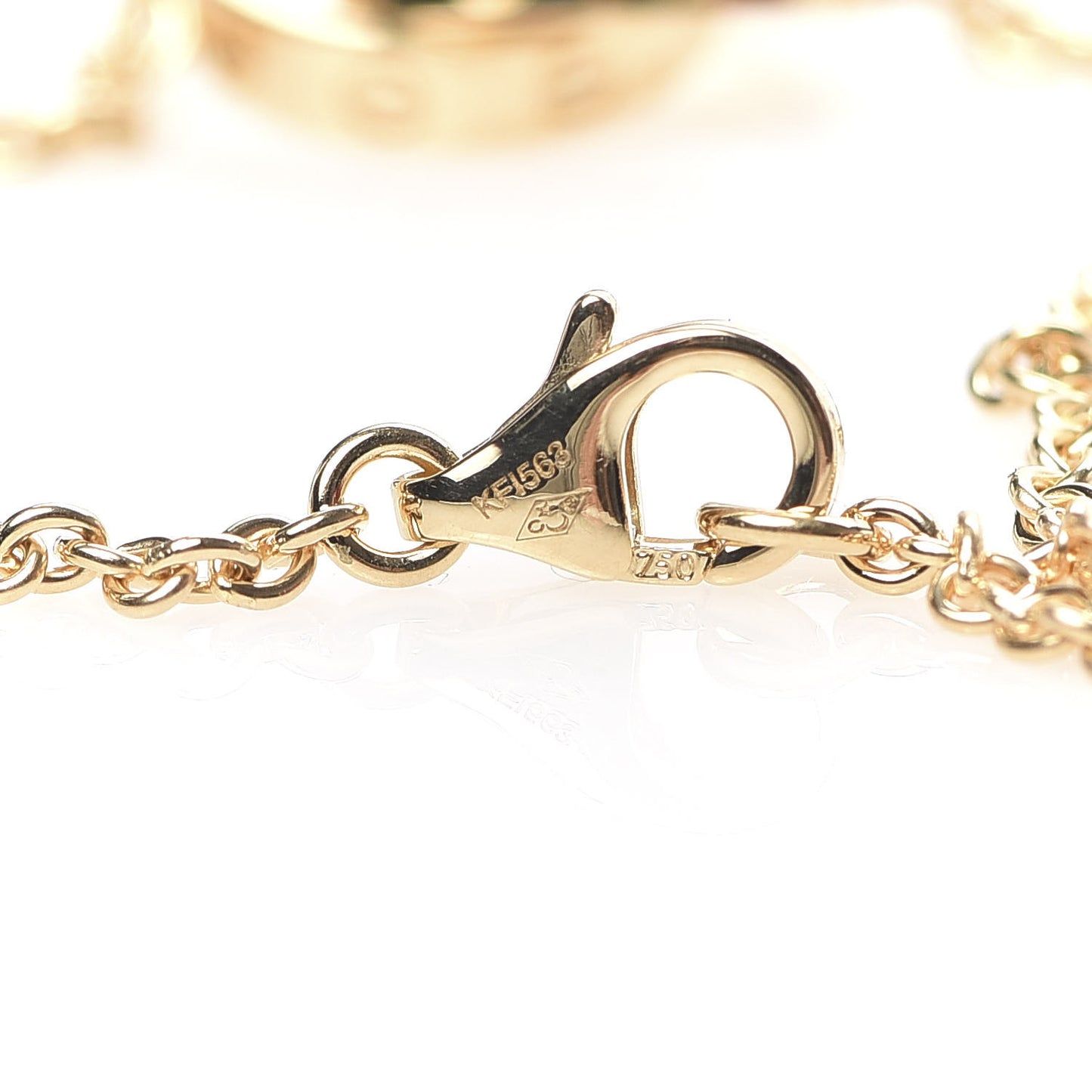 18K Yellow Gold Interlocking LOVE Bracelet