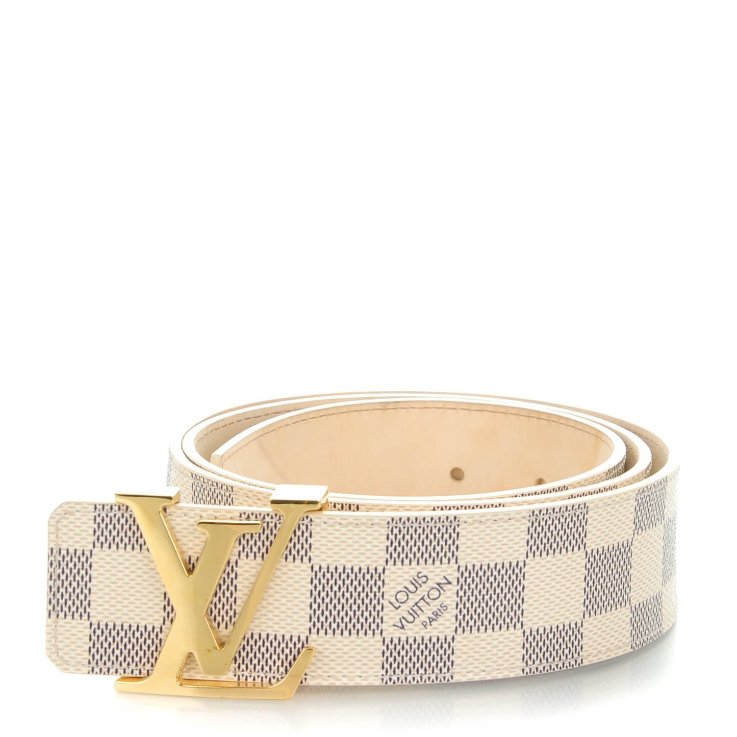 Damier Azur LV Initiales Belt 90 36