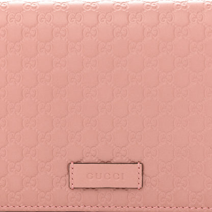 Gucci Microguccissima Crossbody Wallet Soft Pink 8 of 11