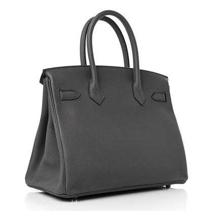 Hermes Togo Birkin 30 Etain 3 of 10
