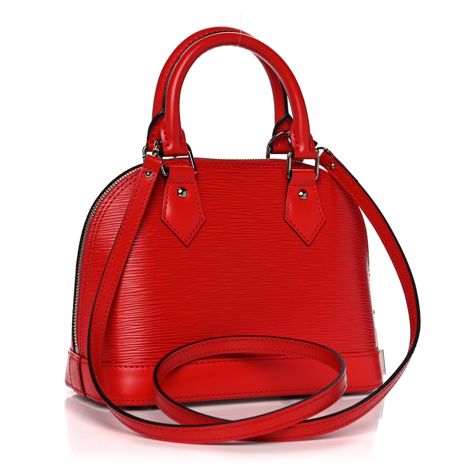 Louis Vuitton Epi Alma BB Coquelicot 3 of 15