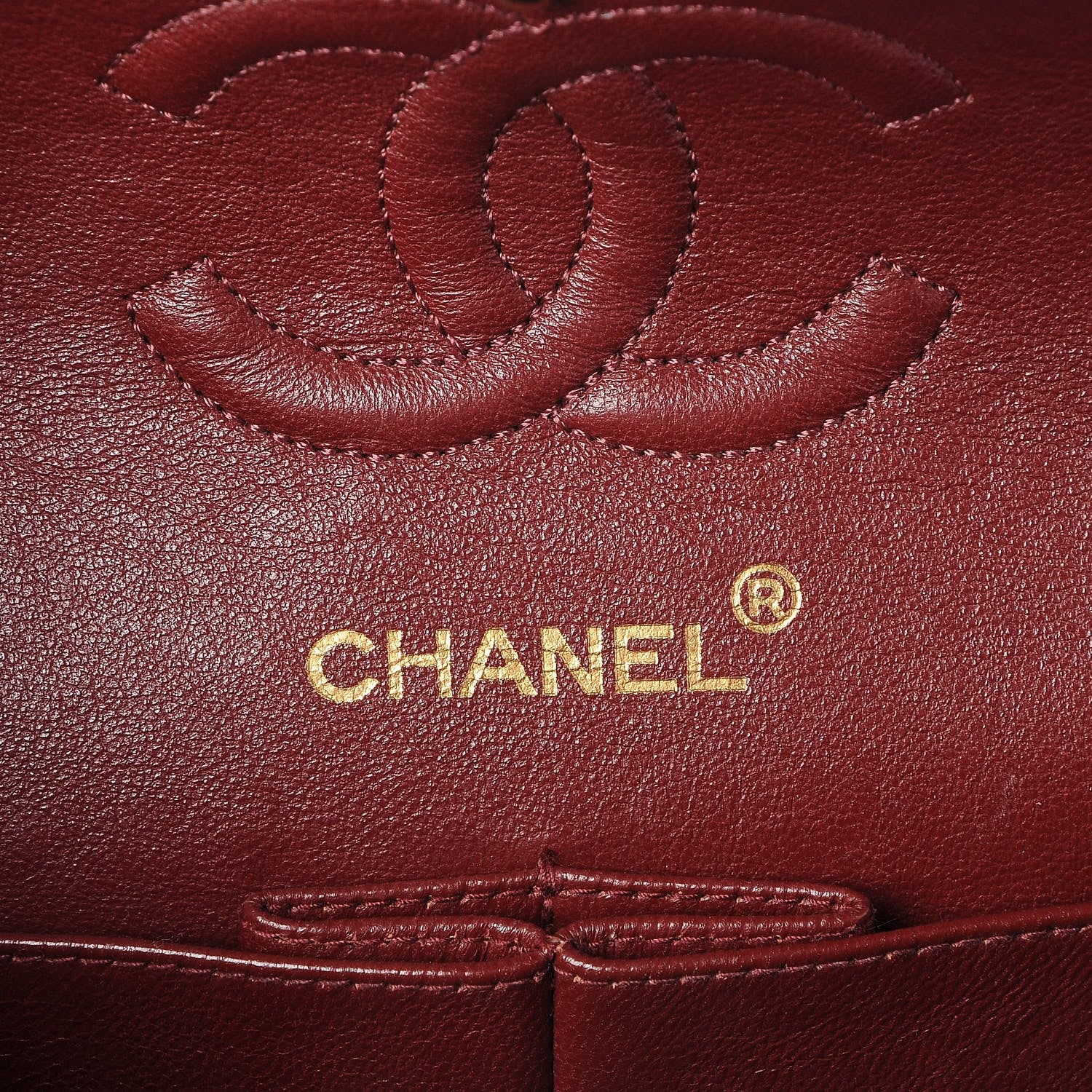 Chanel Lambskin Quilted Small Double Flap Black 7 of 9
