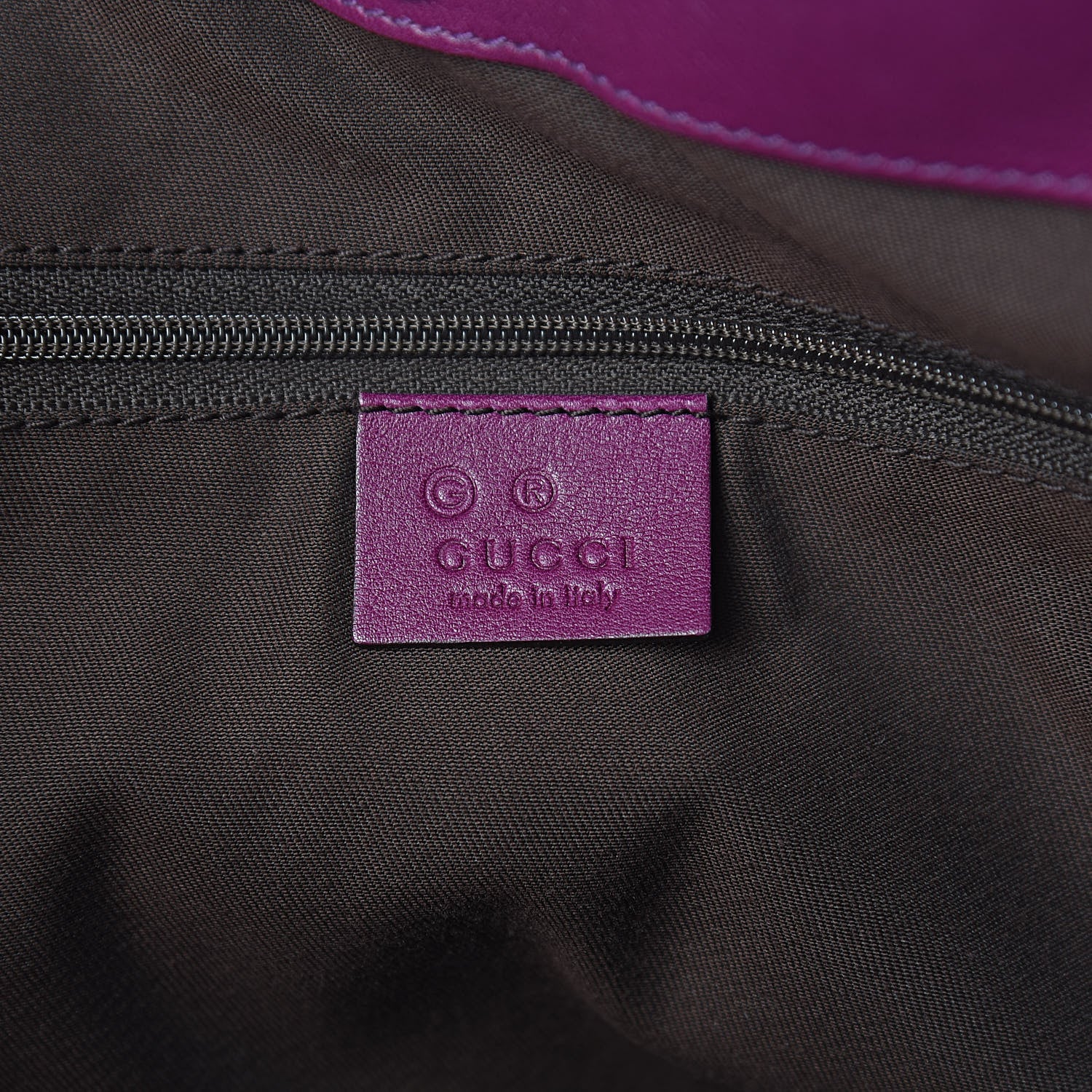Gucci Guccissima Charmy Shoulder Bag Purple 6 of 10