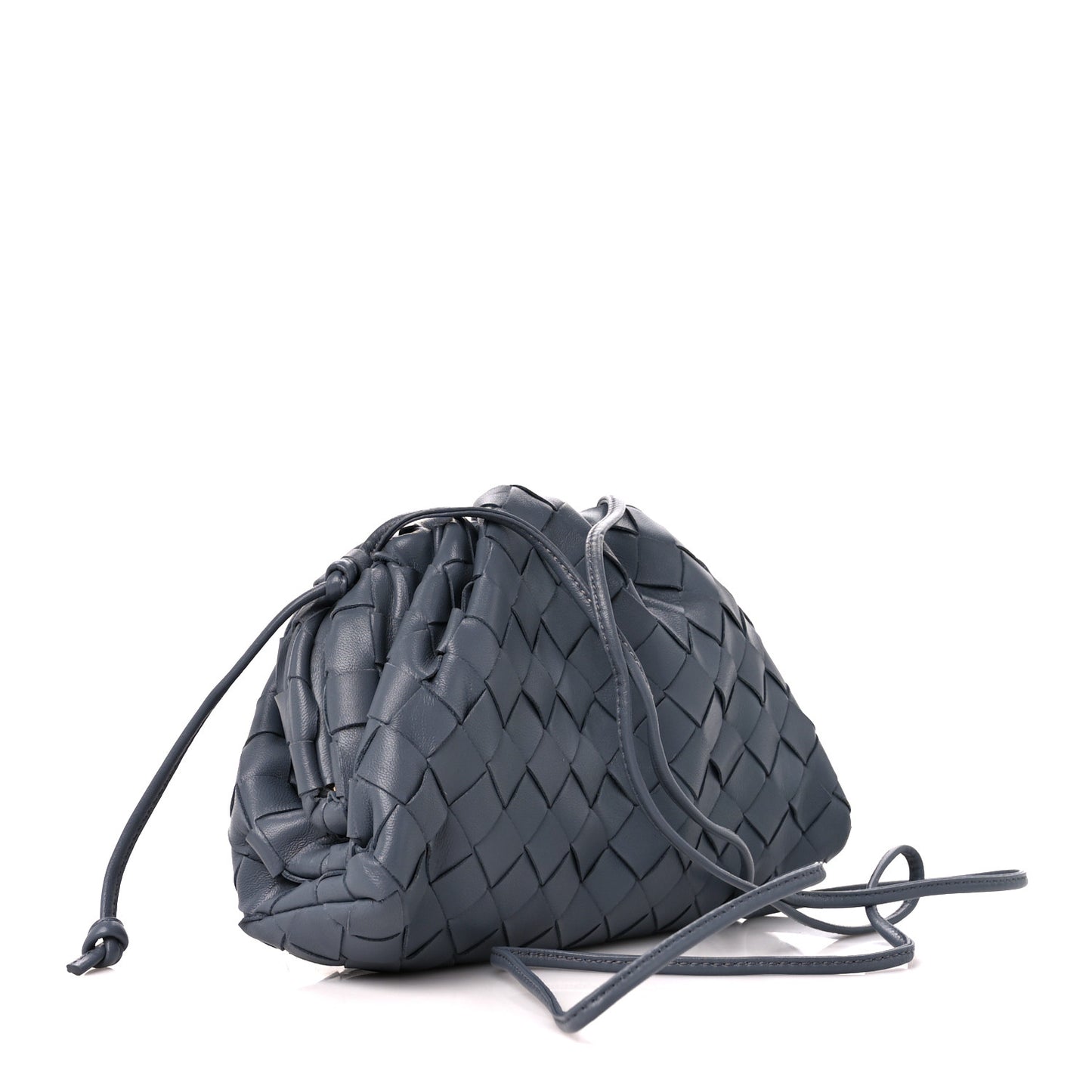 Nappa Intrecciato The Mini Pouch Thunder