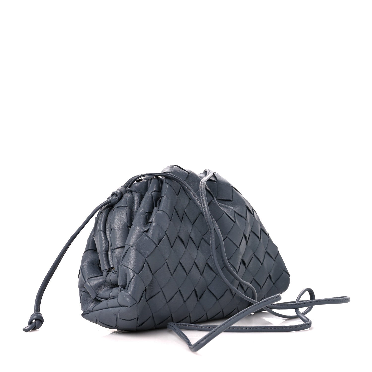 Bottega Veneta Nappa Intrecciato The Mini Pouch Thunder 3 of 11