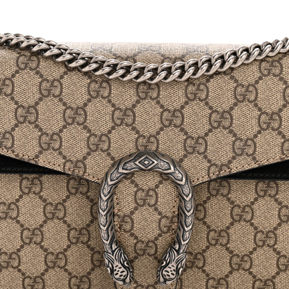 Gucci GG Supreme Monogram Small Dionysus Shoulder Bag Black 8 of 12