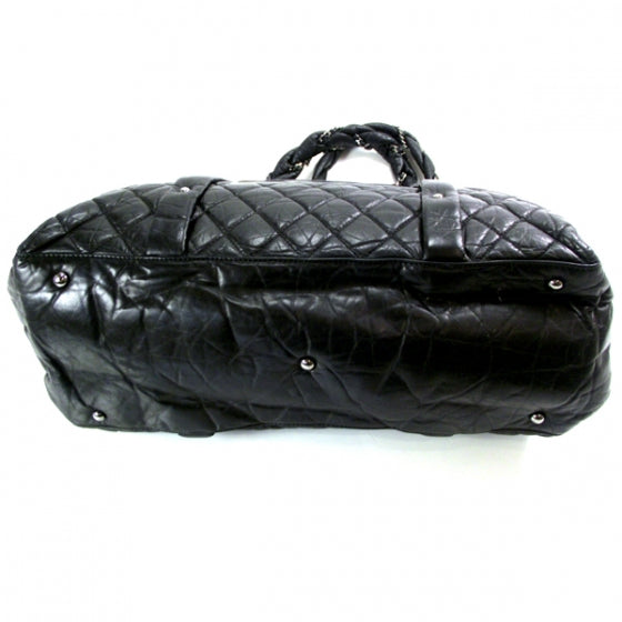 Chanel Ligne Lady Braid XL Tote Black 4 of 12