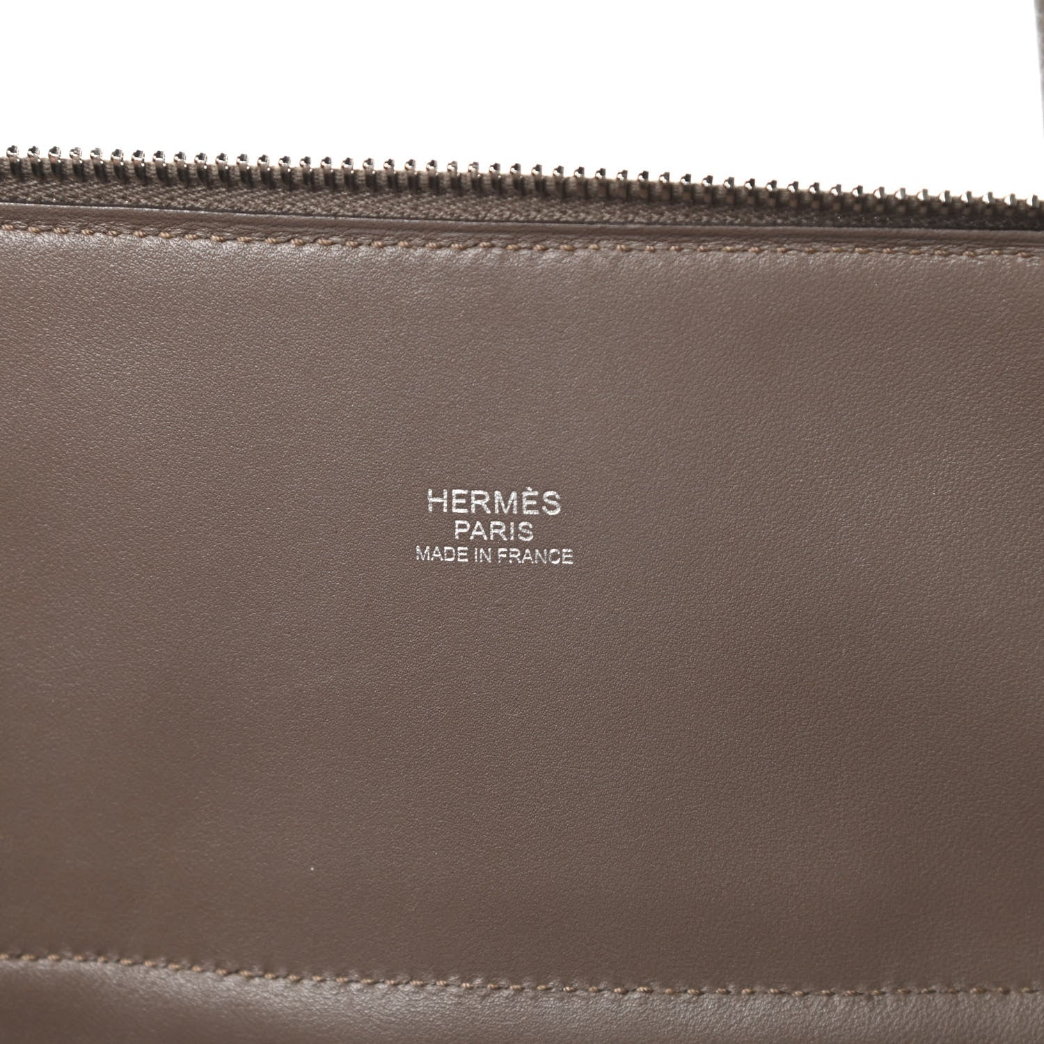 Hermes Taurillon Clemence Bolide 31 Etain 6 of 17