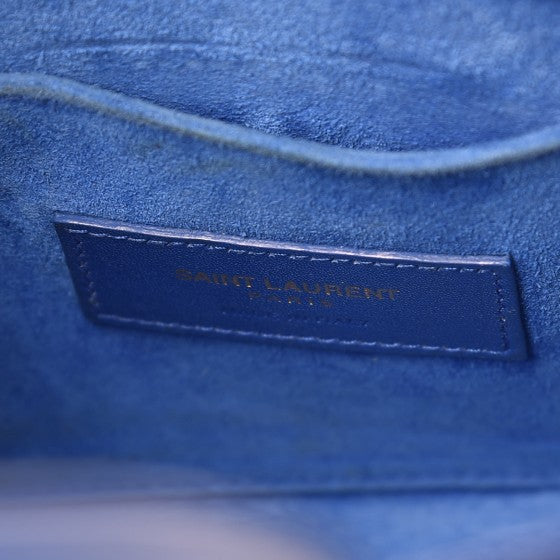 Saint Laurent Calfskin Nano Sac De Jour Royal Blue 6 of 12