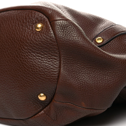 Prada Vitello Daino Hobo Bruciato 10 of 11