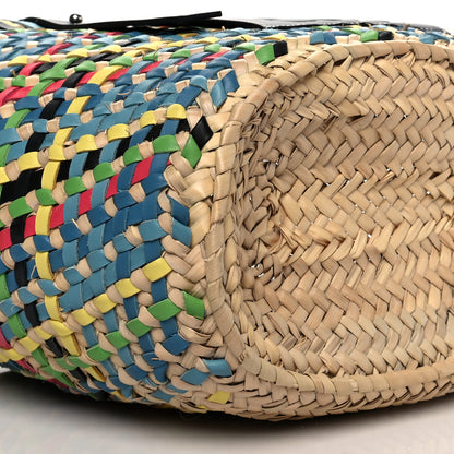 Loewe Raffia Basket Tote Bag Natural Multicolor 8 of 15