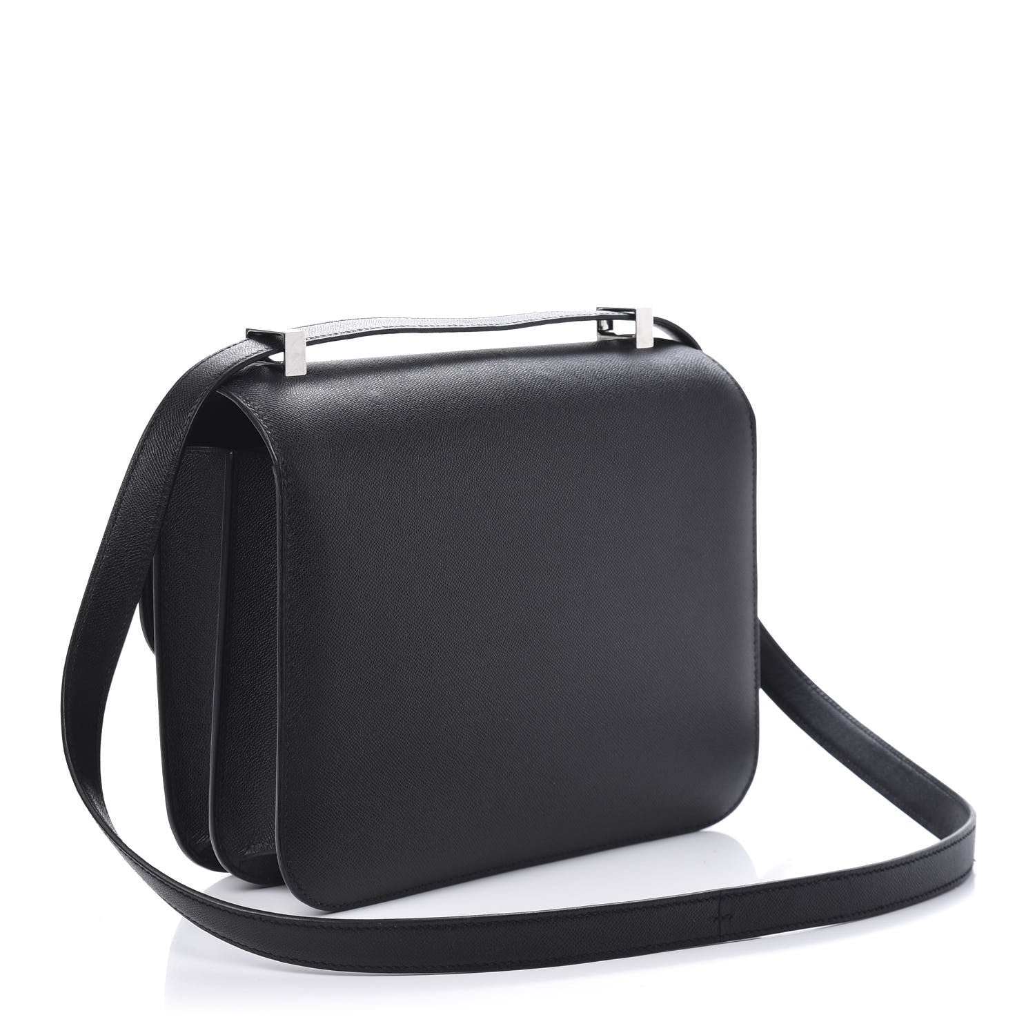 Hermes Grained Monsieur Optique Enamel Constance 24 Black 3 of 10