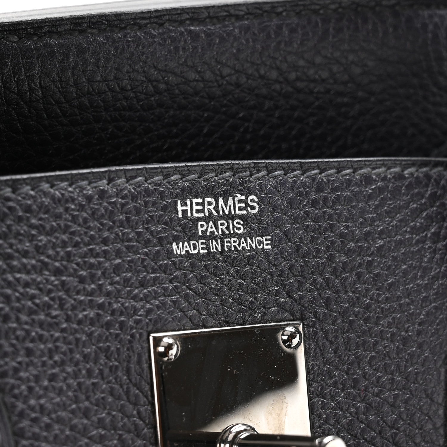 Hermes Togo HAC Birkin 40 Indigo 5 of 9