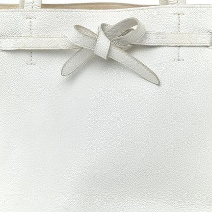 Celine Soft Grained Calfskin Small Belt Cabas Light Grey 9 of 18