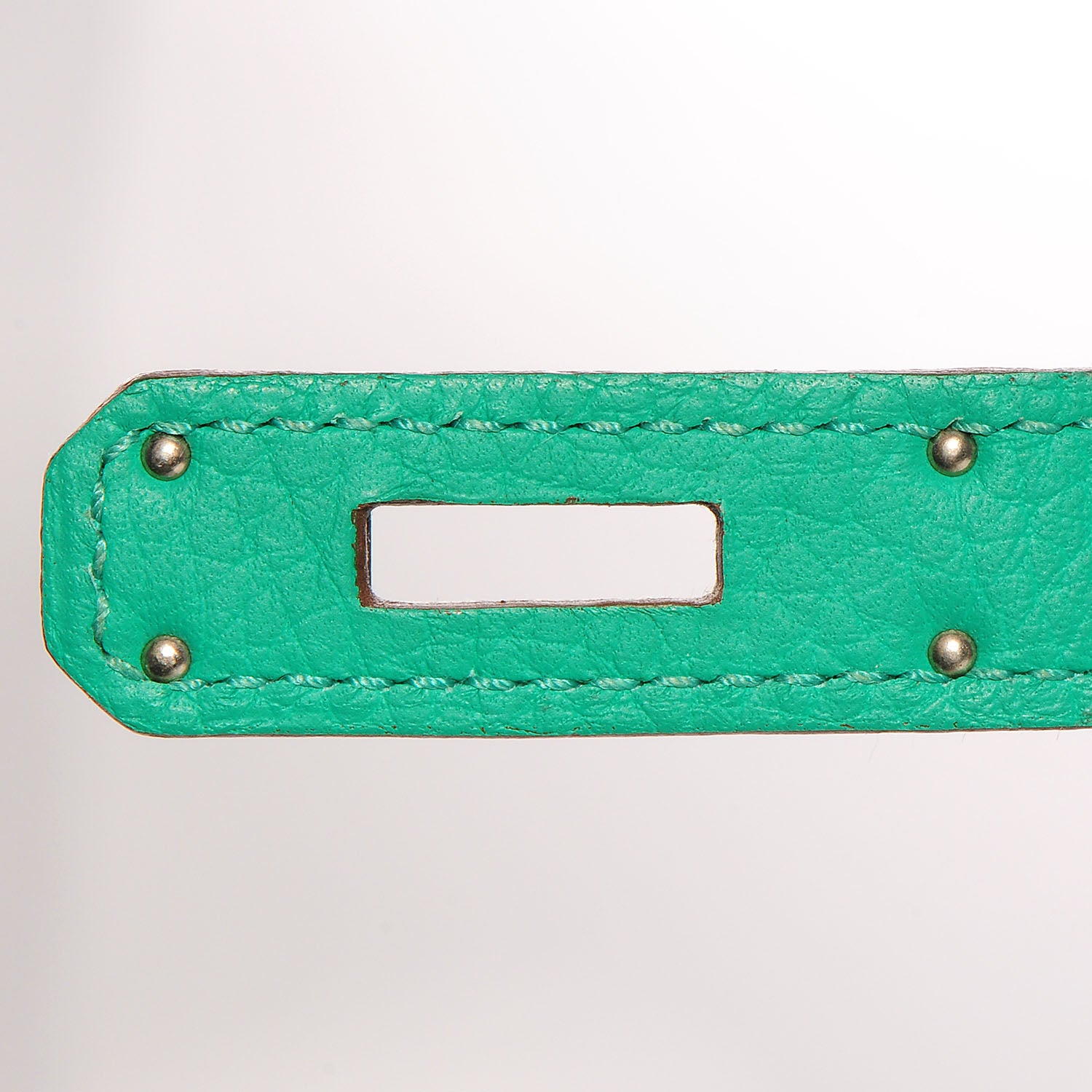 Hermes Taurillon Clemence Kelly Retourne 35 Menthe 14 of 24