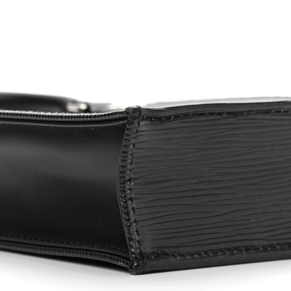 Louis Vuitton Epi Petit Sac Plat Black 8 of 9