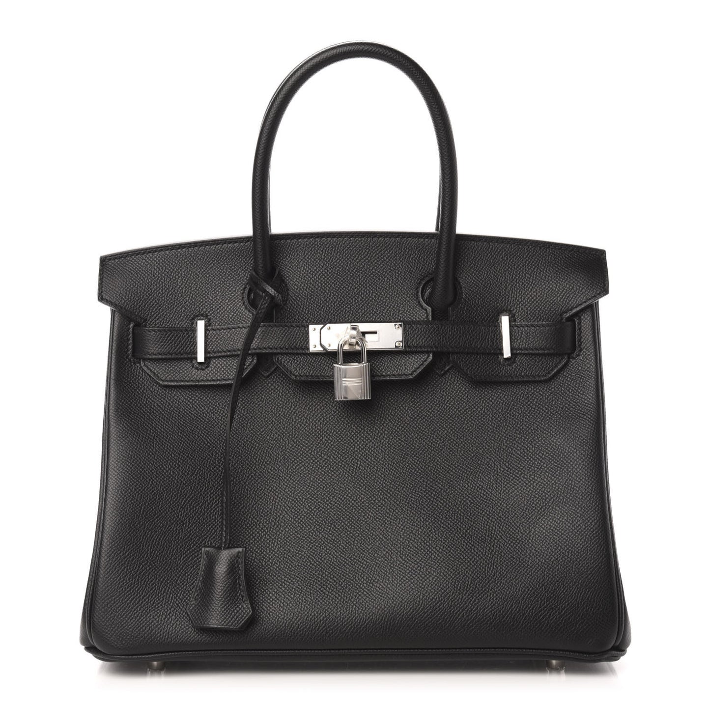 Epsom Birkin 30 Black