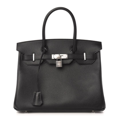 Hermes Epsom Birkin 30 Black 1 of 11