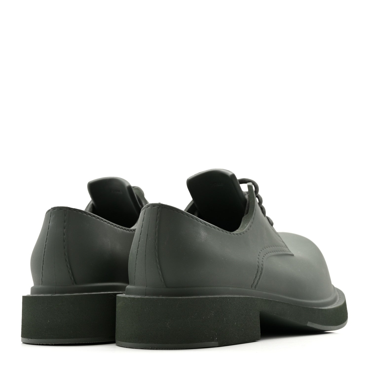Balenciaga EVA Rubber Steroid Derby 39 Dark Khaki 5 of 14