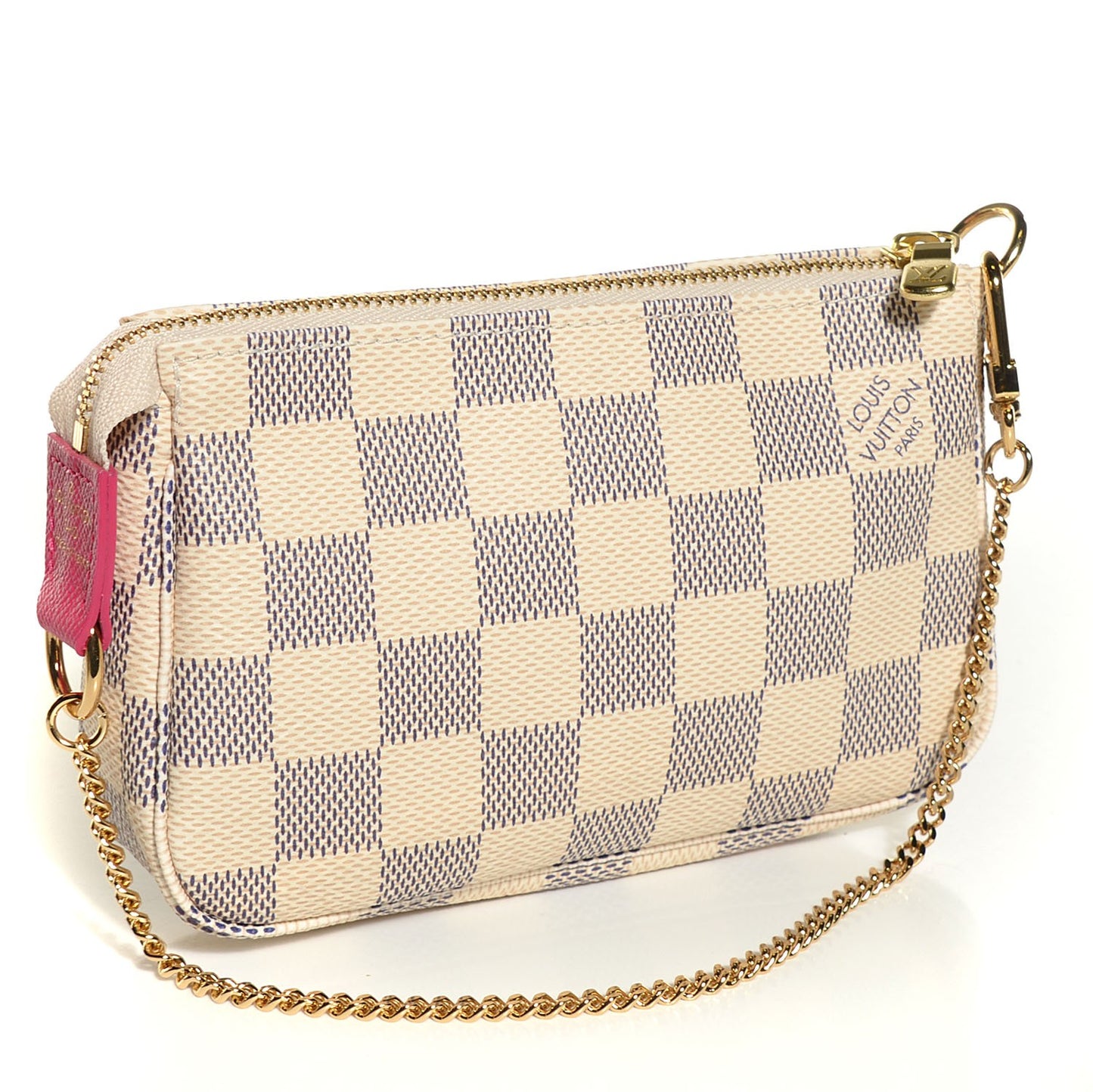 Damier Azur 2015 Christmas Animation Mini Pochette Accessories