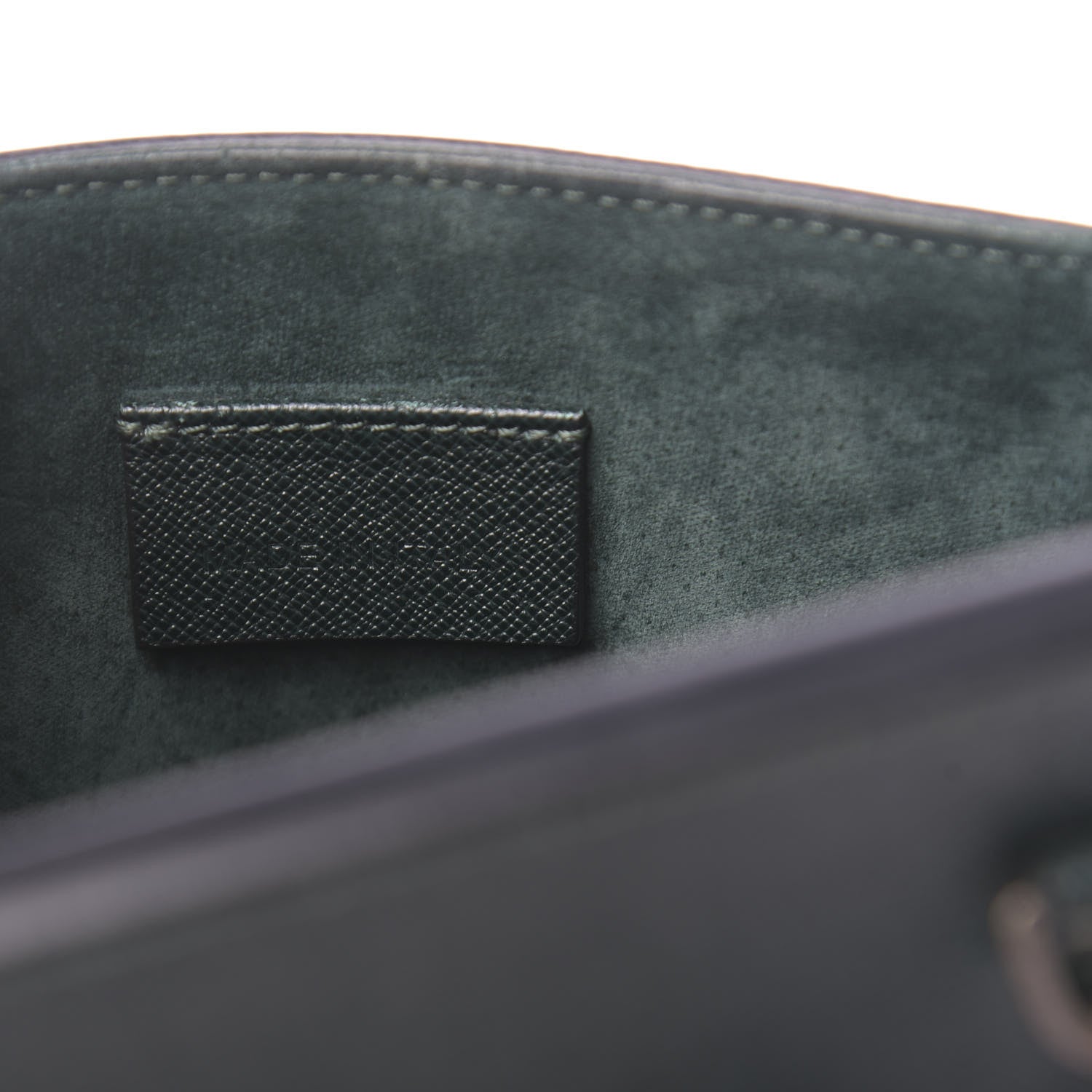 Alexander McQueen Grain Calfskin Mini Heroine Military Green 6 of 13