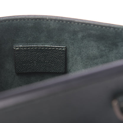 Alexander McQueen Grain Calfskin Mini Heroine Military Green 6 of 13