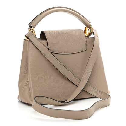 Louis Vuitton Taurillon Capucines BB Galet 3 of 10