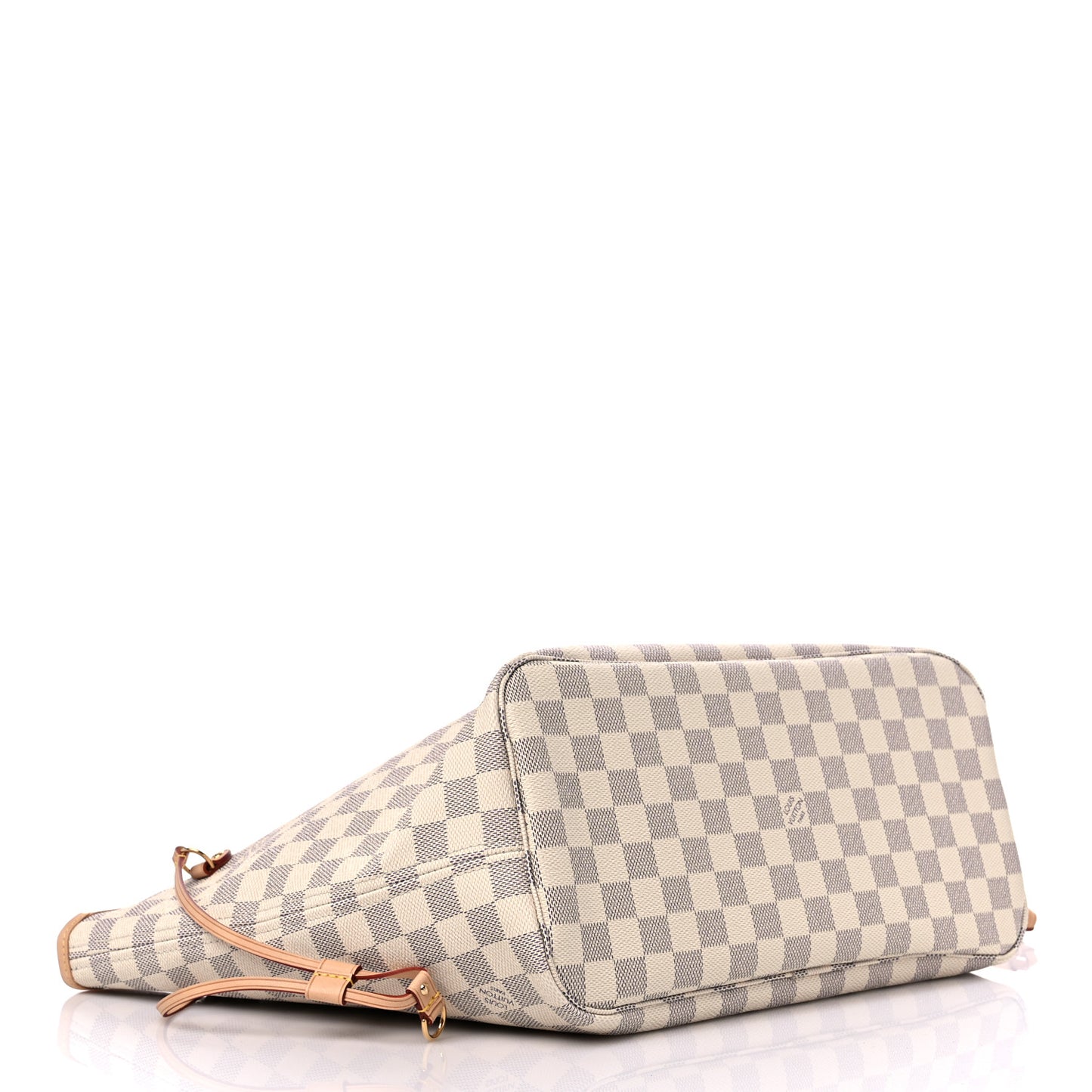 Damier Azur Neo Neverfull MM Rose Ballerine