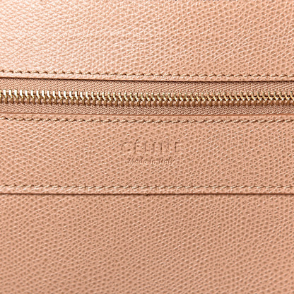 Celine Grained Calfskin Horizontal Bi-Cabas Nude Deepsea 6 of 12