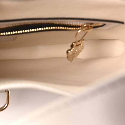 Gucci Ancora Calfskin Web Small Jackie Shoulder Bag Light Grey 5 of 10
