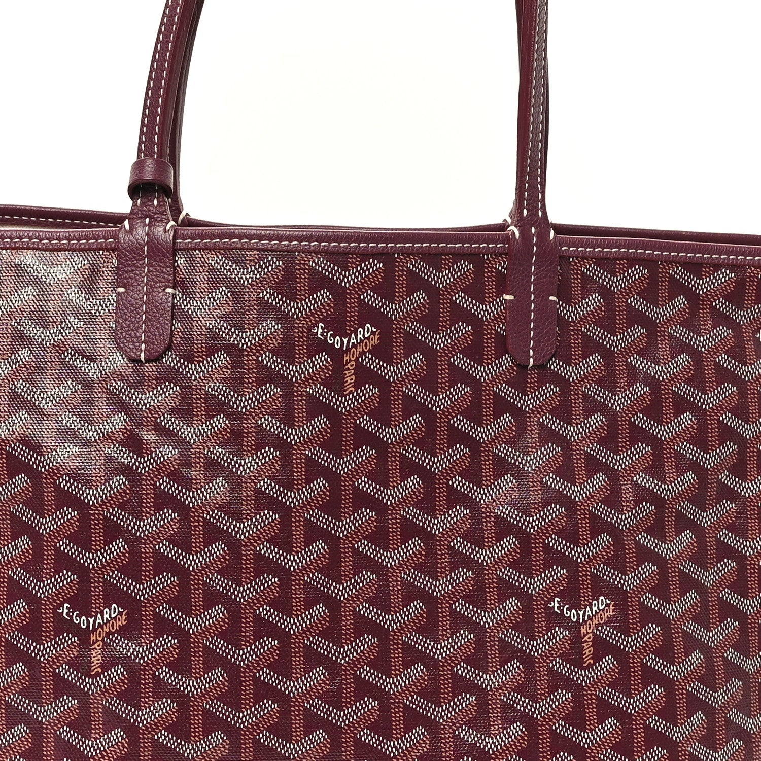Goyard Goyardine Saint Louis PM Bordeaux 9 of 12
