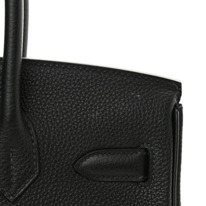 Hermes Togo Birkin 30 Bleu Ocean 11 of 12